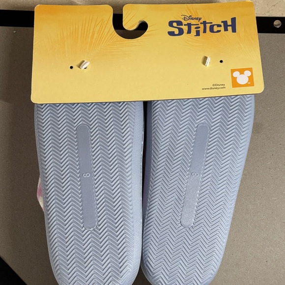Disney Stitch Pink and Blue Women's Slippers - Picture 7 of 7